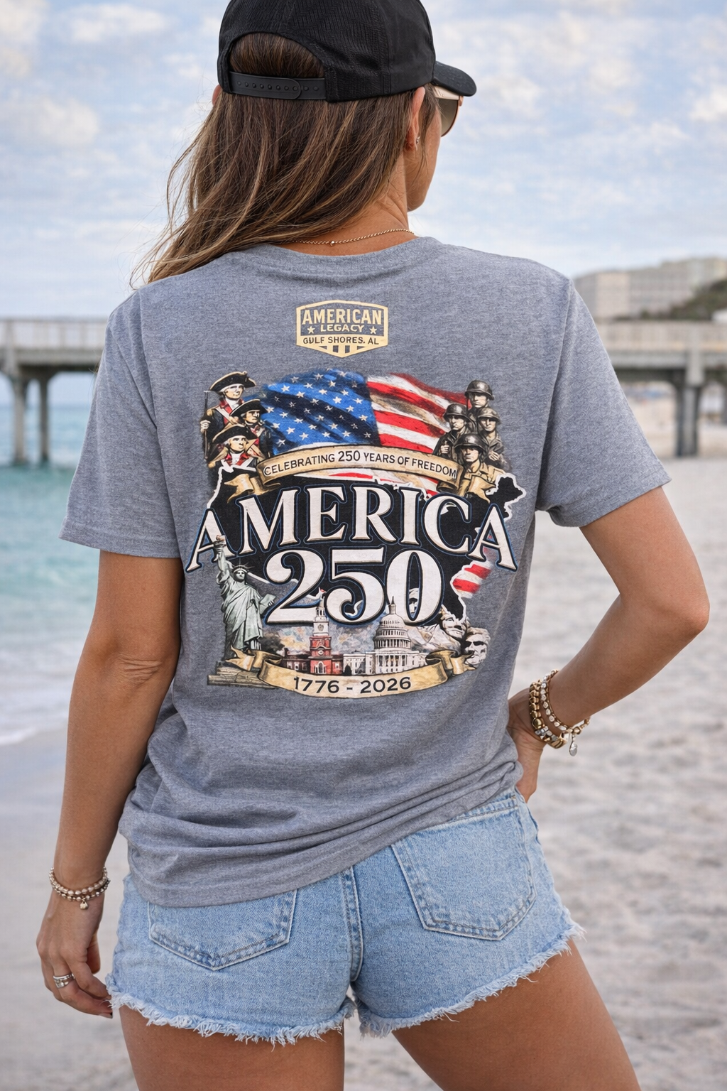 America 250 Shirt – 1776–2026 Patriotic Anniversary Tee