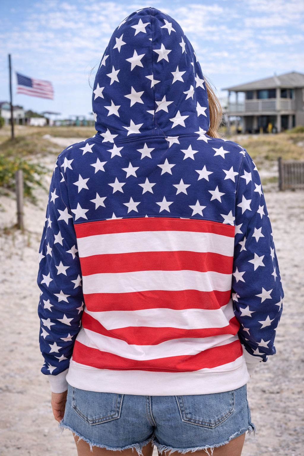 American Flag Hoodie