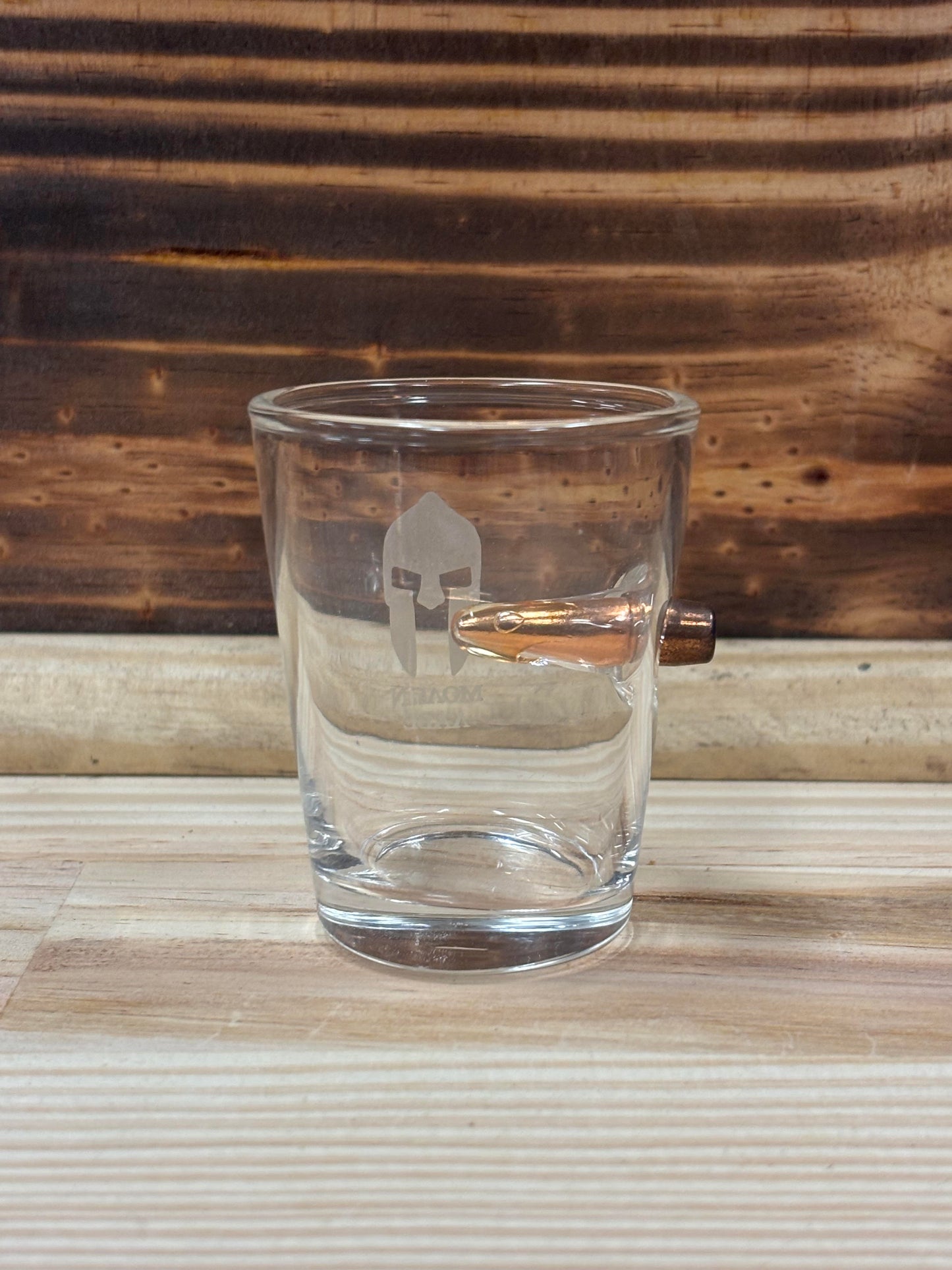 Bulletproof Shot Glass β Striking Design, Bold Statement π₯π«