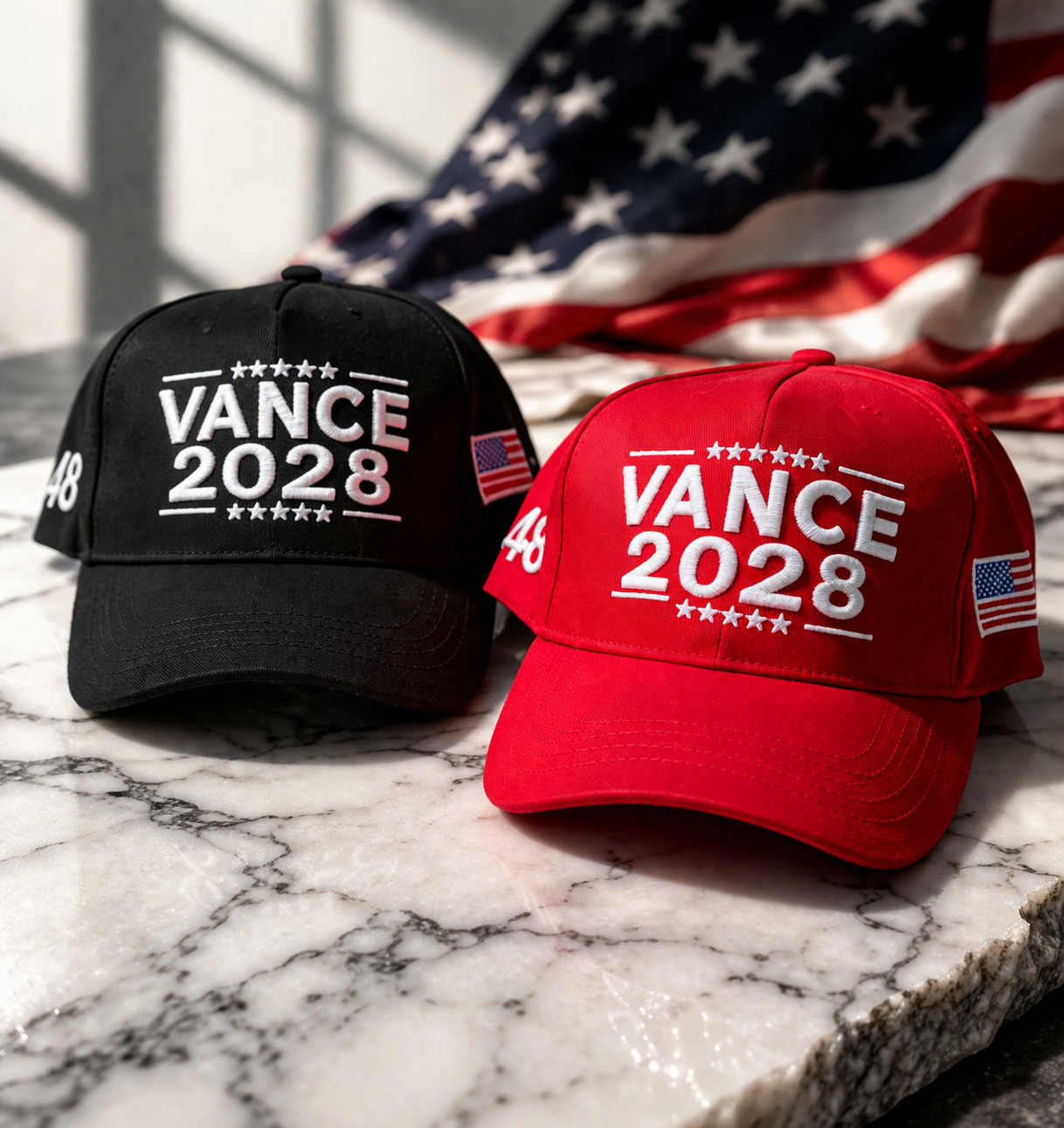 Vance 2028 Hat – Patriotic Campaign Style Cap