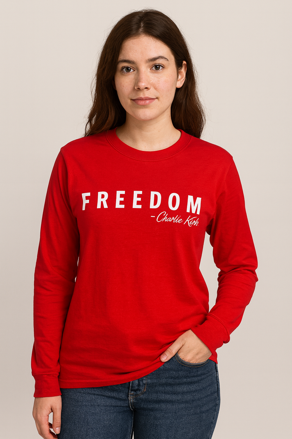 FREEDOM Longsleeve Honoring Charlie Kirk
