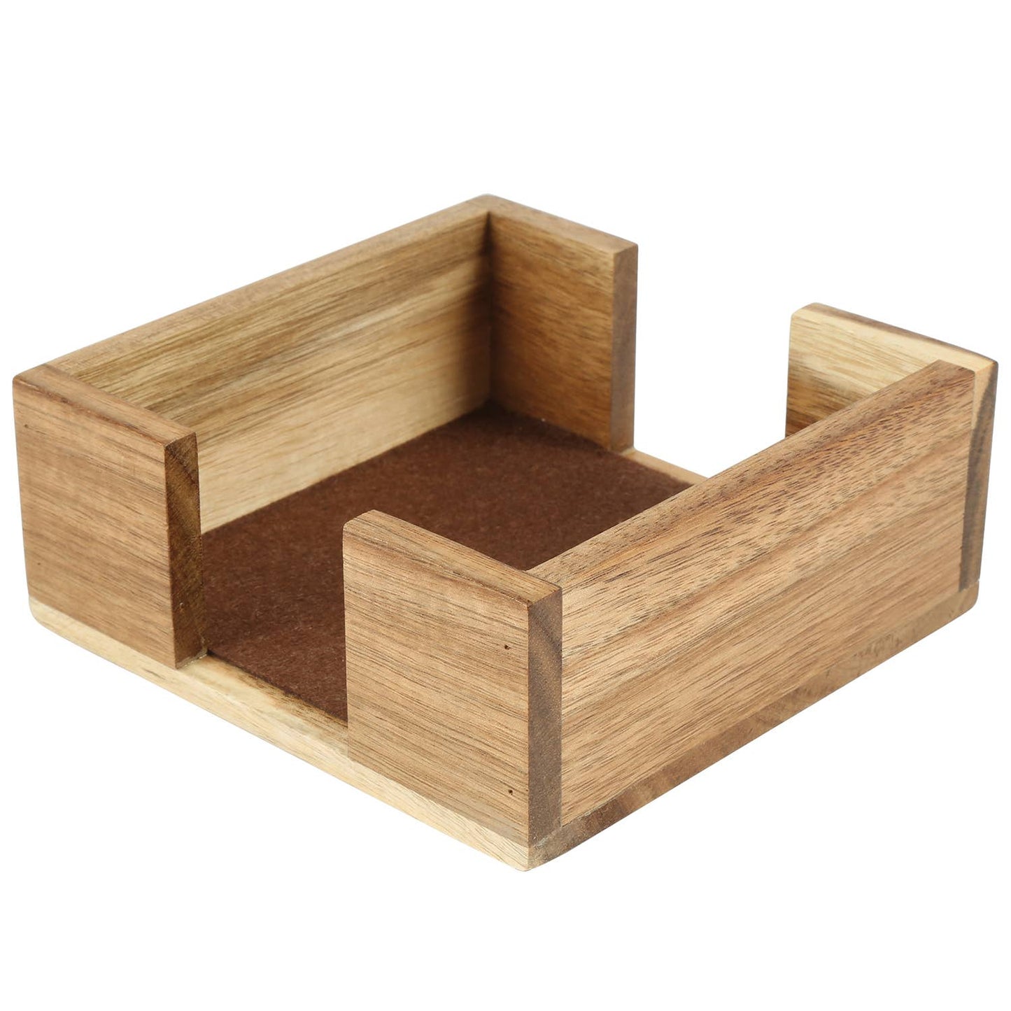 Thirstystone Acacia Wood Square Coaster Holder