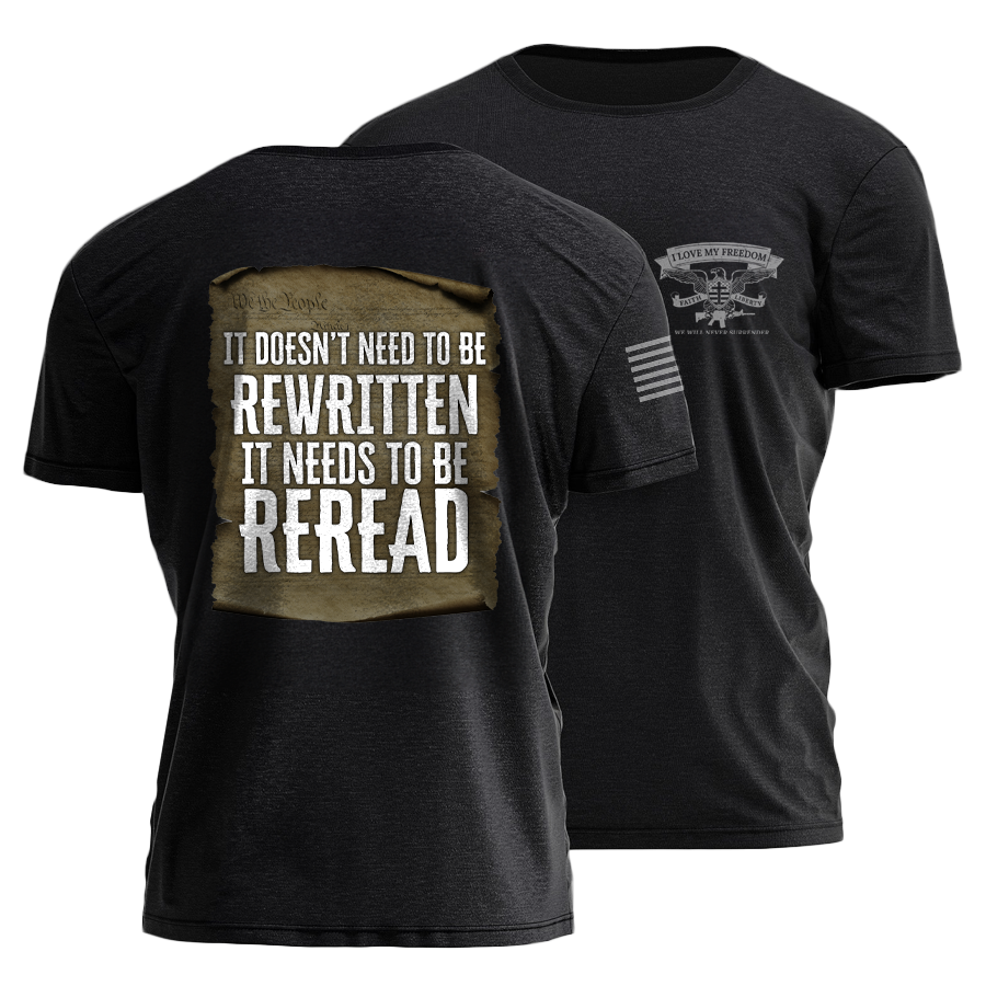 Re-Read The Constitution Tee