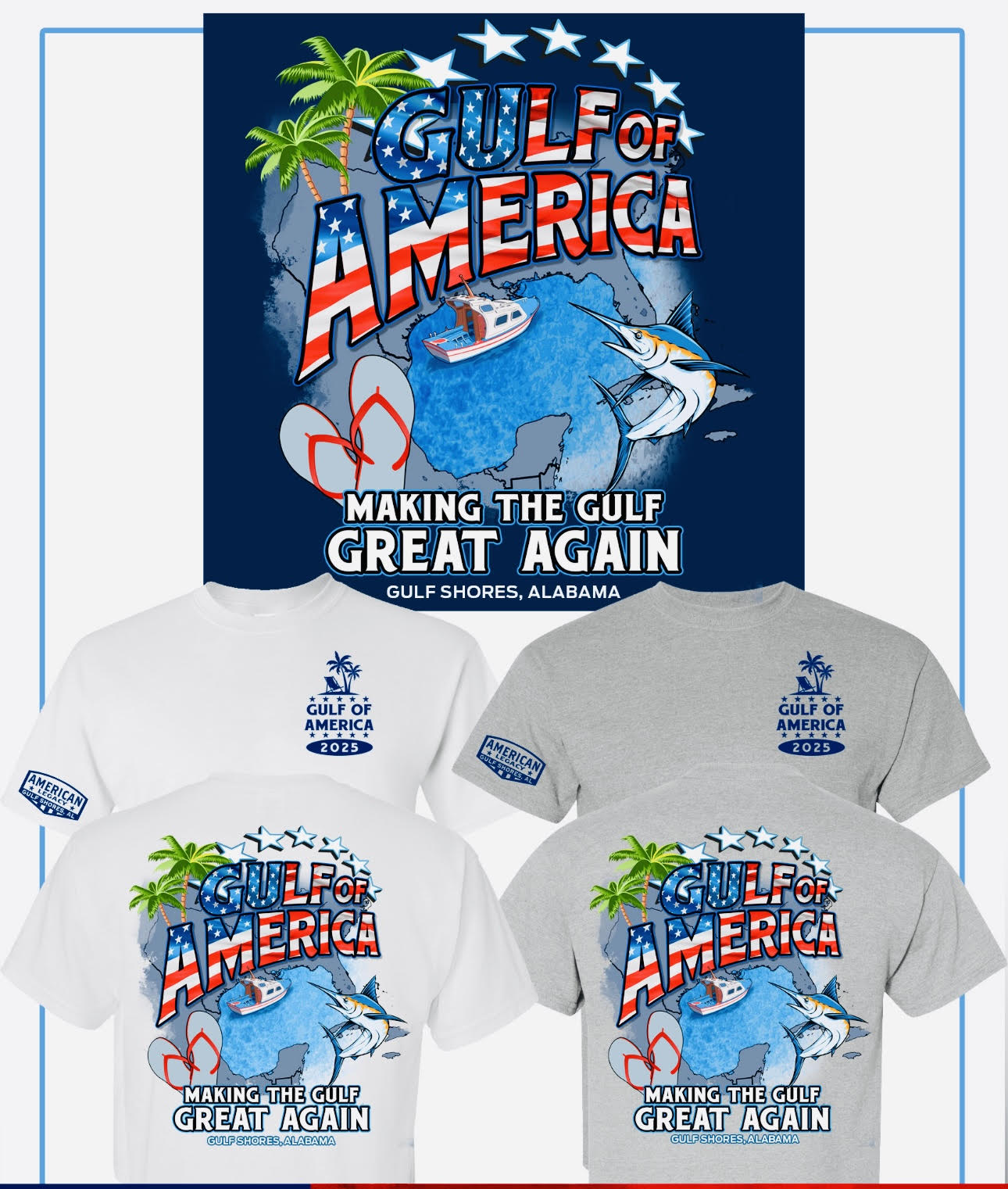Gulf of America Shirt β Making the Gulf Great Again! ππΊπΈ
