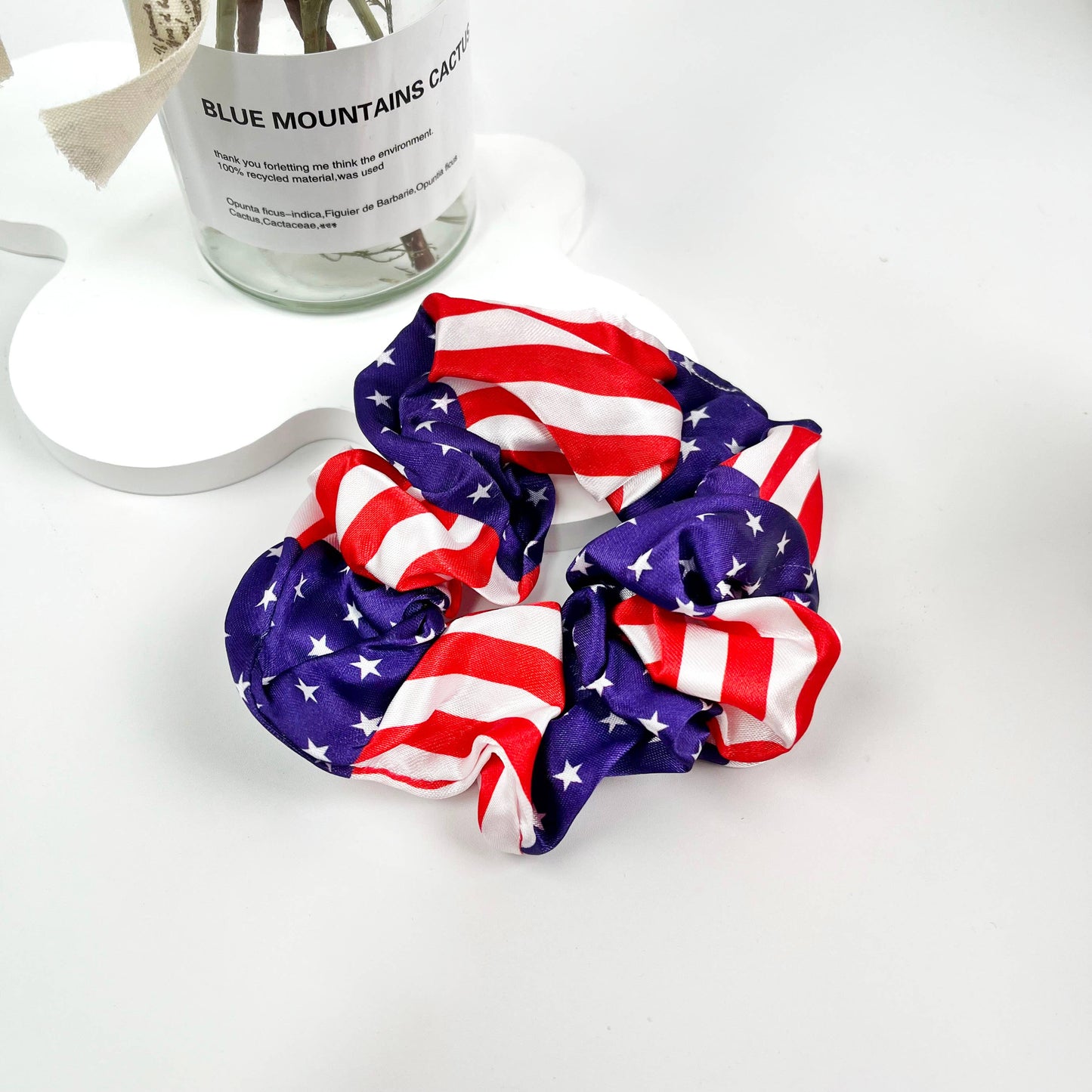 Independence Day American Flag Hair Tie