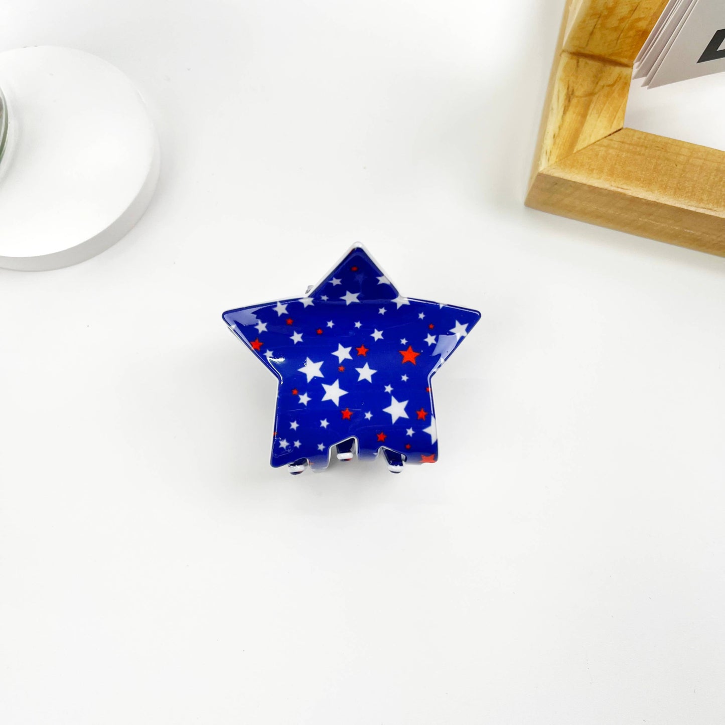 Independence Day American Patriotic Star Hair Clip