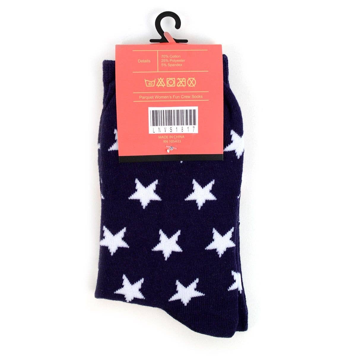 Women's American Flag, Stars & Stripes Novelty Socks