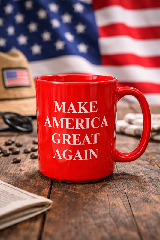 Make America Great Again Coffee Mug – Bold Patriotic Statement Cup