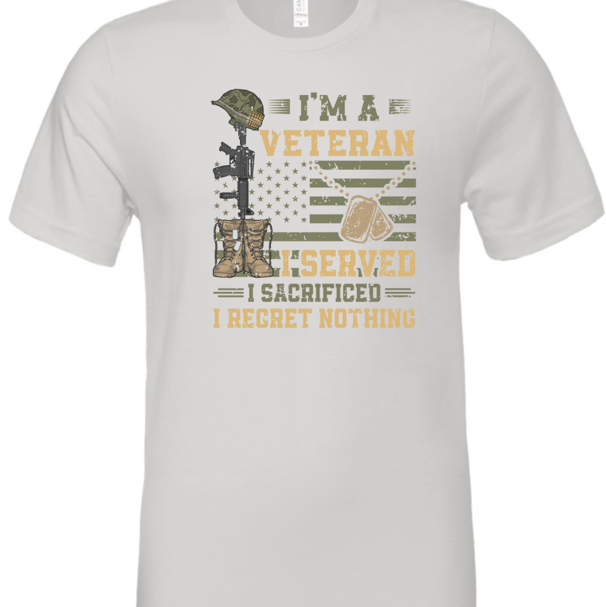I Am A Veteran Unisex Tee