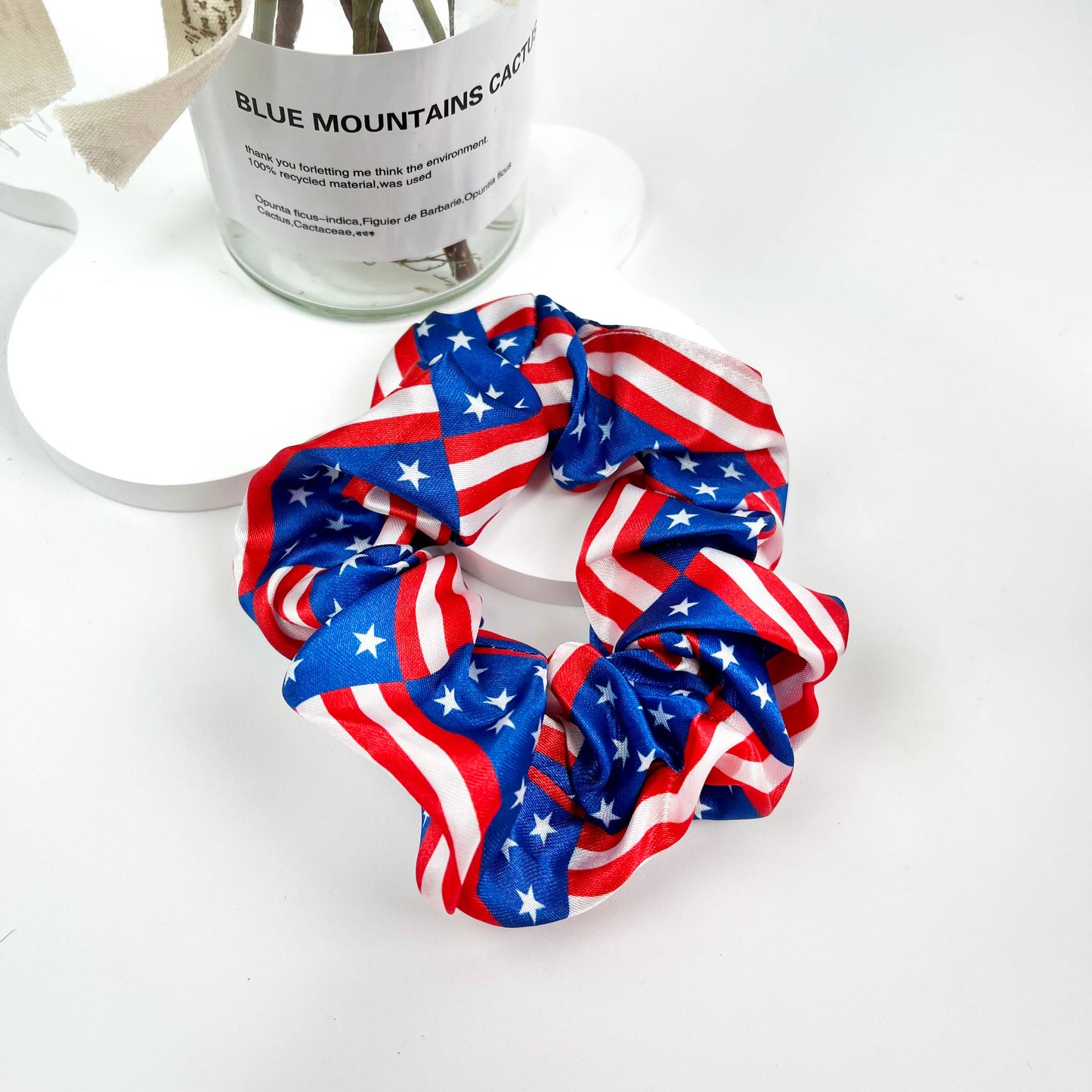 Independence Day American Flag Hair Tie