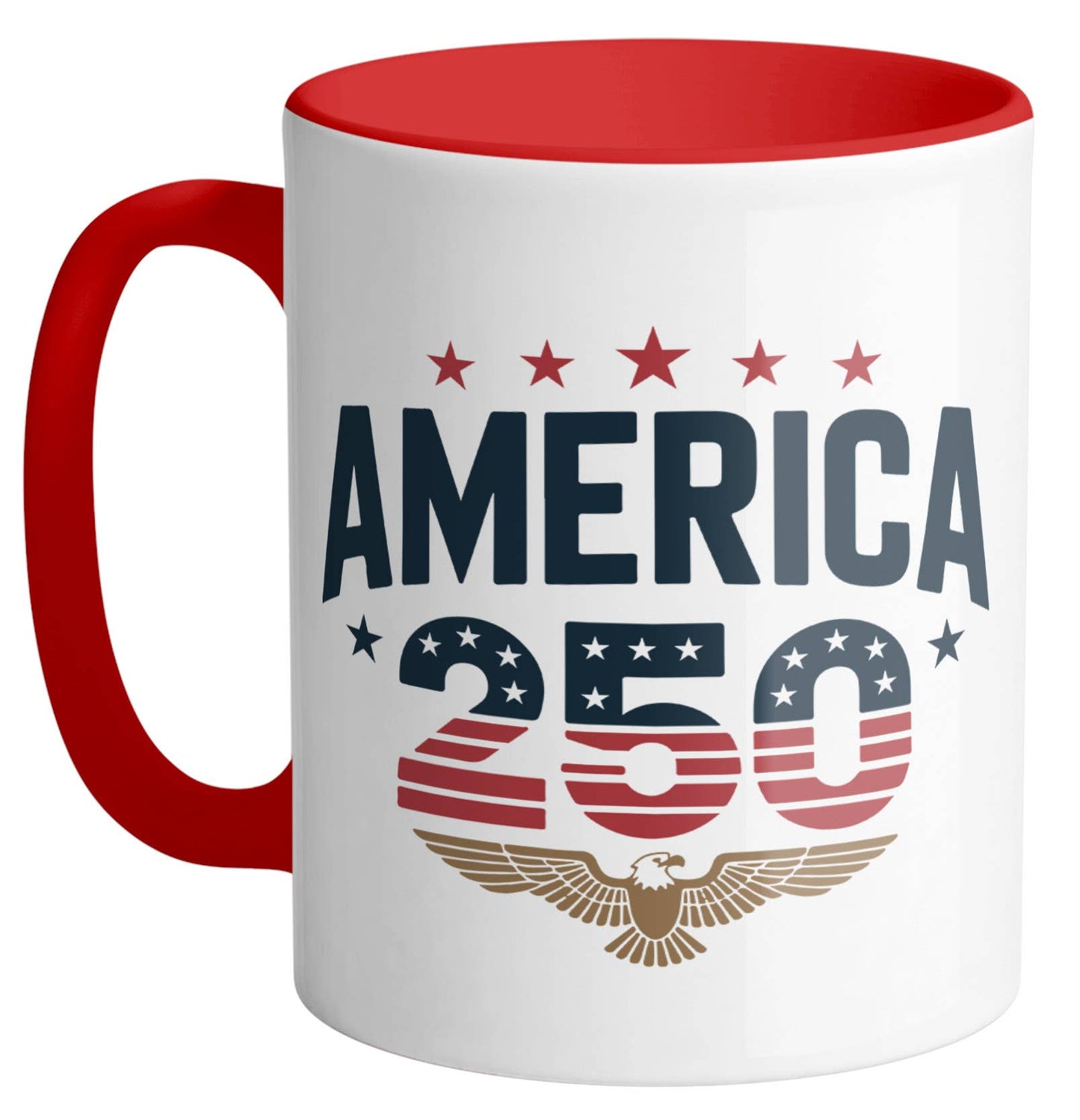 Stars and Stripes America 250 Ceramic Mug