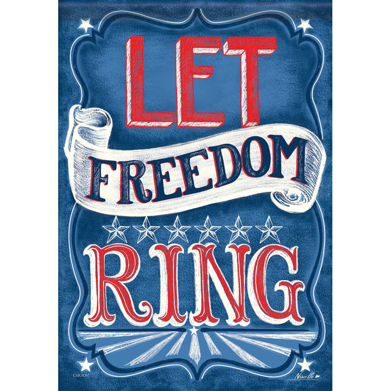 "Let Freedom Ring" Dura Soft™ Garden Flag