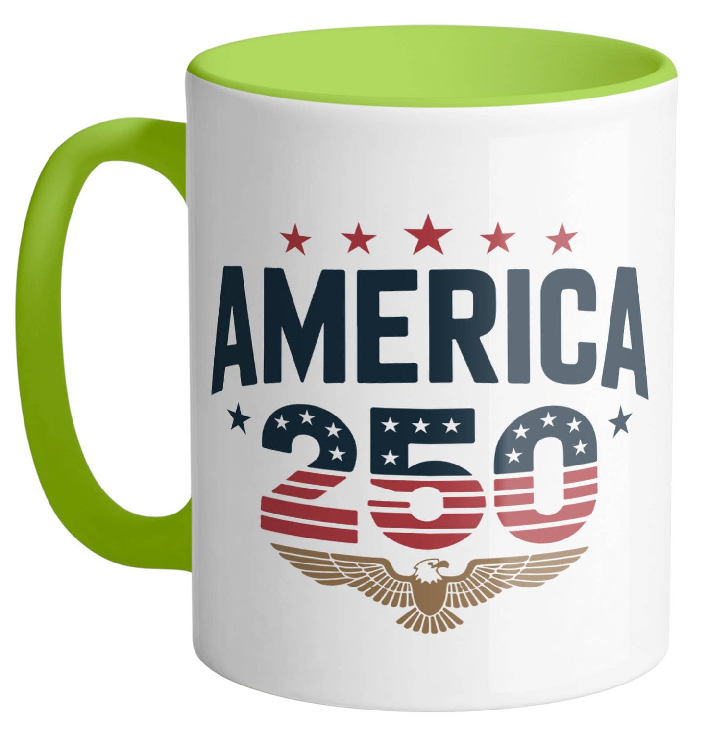 Stars and Stripes America 250 Ceramic Mug