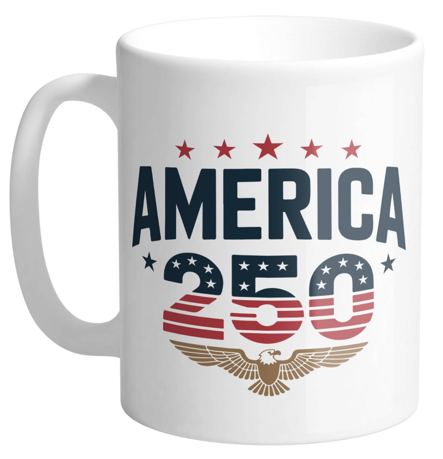 Stars and Stripes America 250 Ceramic Mug