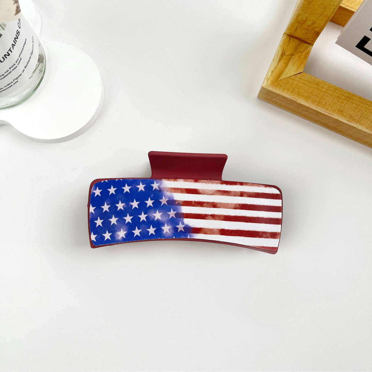 4“ Independence Day Hair Clip