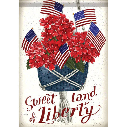 "Sweet Land Of Liberty" Dura Soft™ Garden Flag