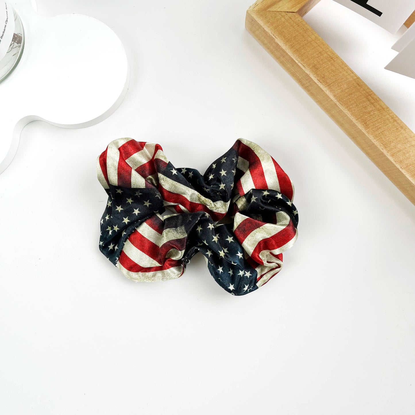 Independence Day American Flag Distressed Headband