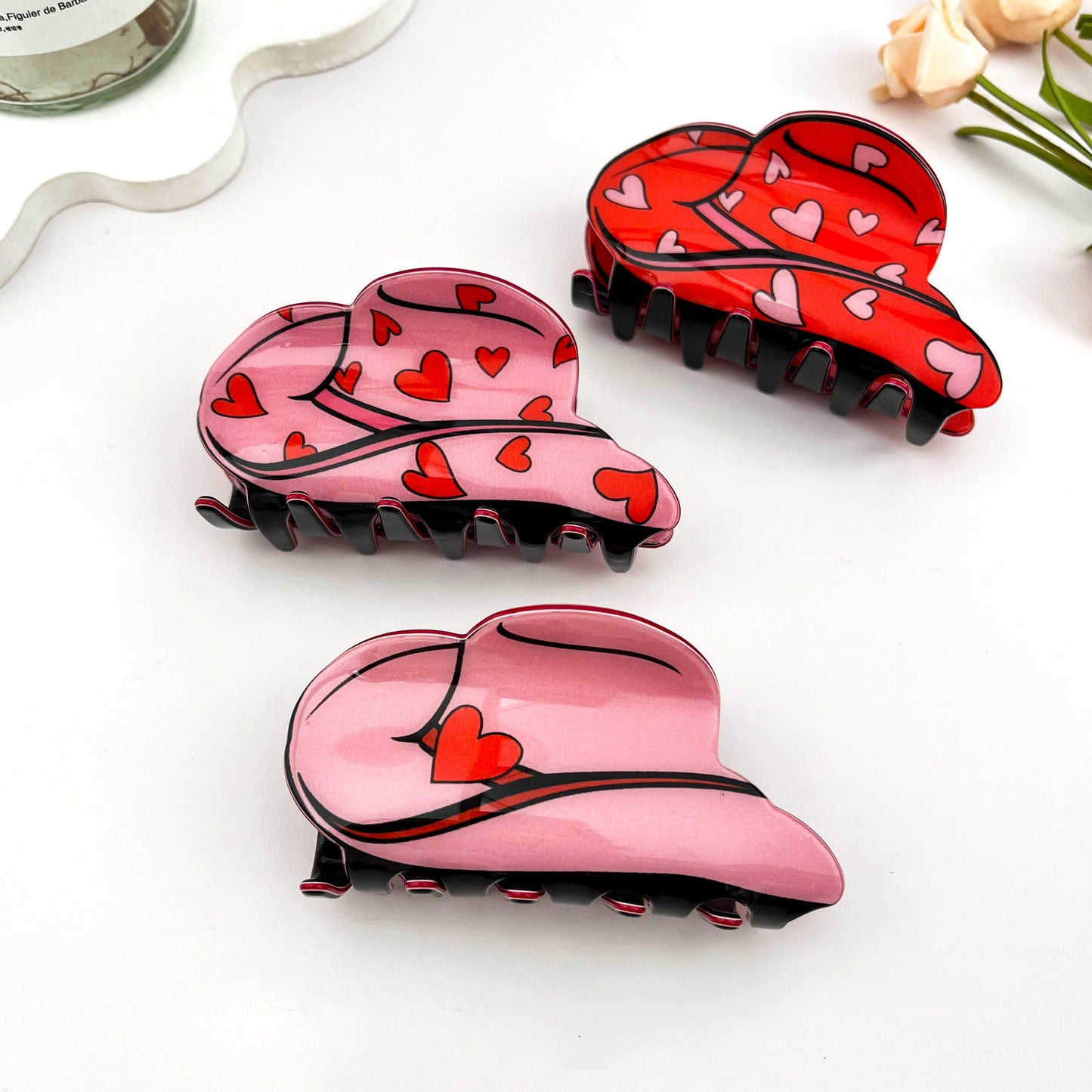 Western Cowboy Hat Hair Claw