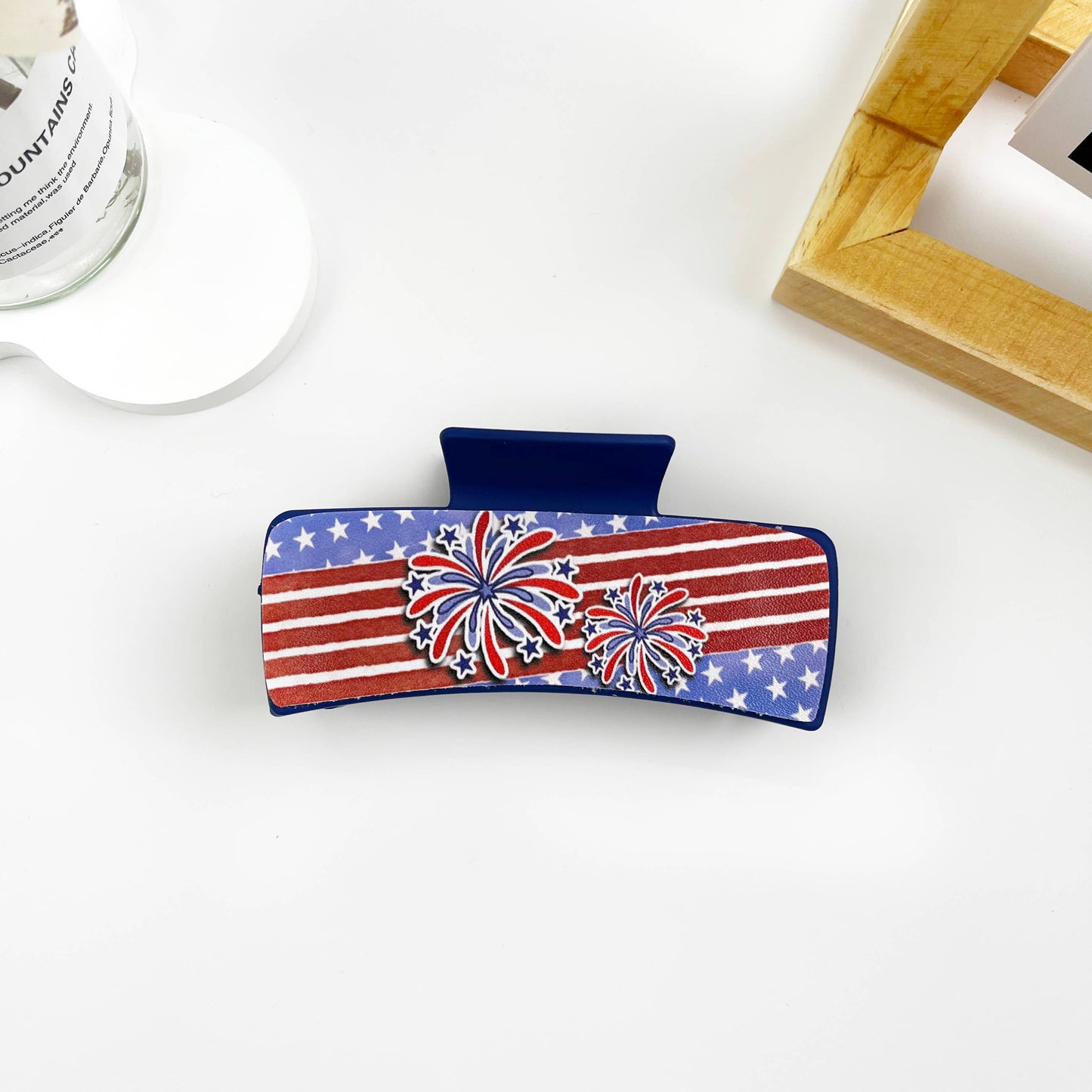 4“ Independence Day Hair Clip