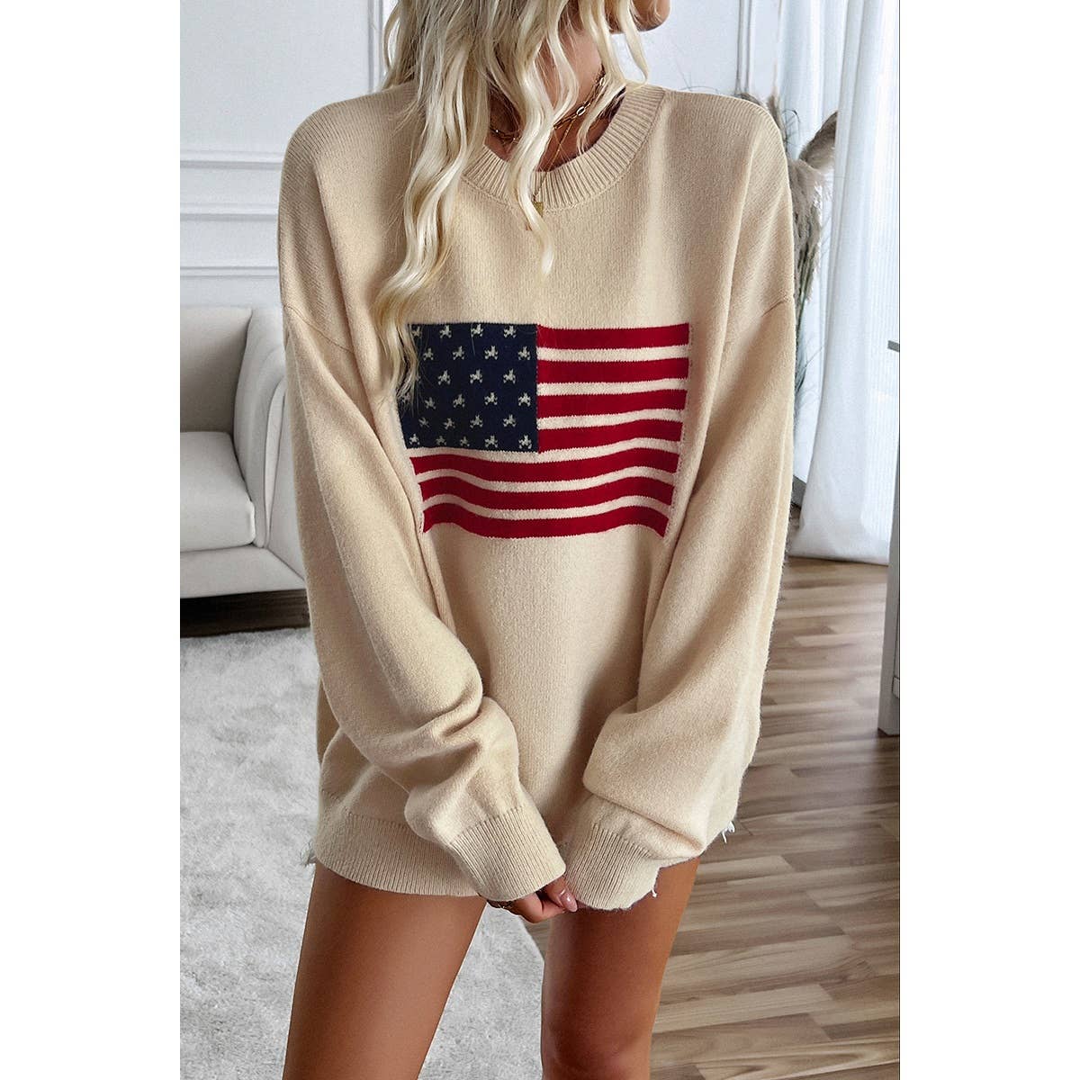 American Flag Sweatshirt