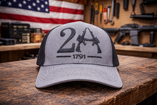 2A 1791 Hat – Second Amendment Tactical Trucker Cap