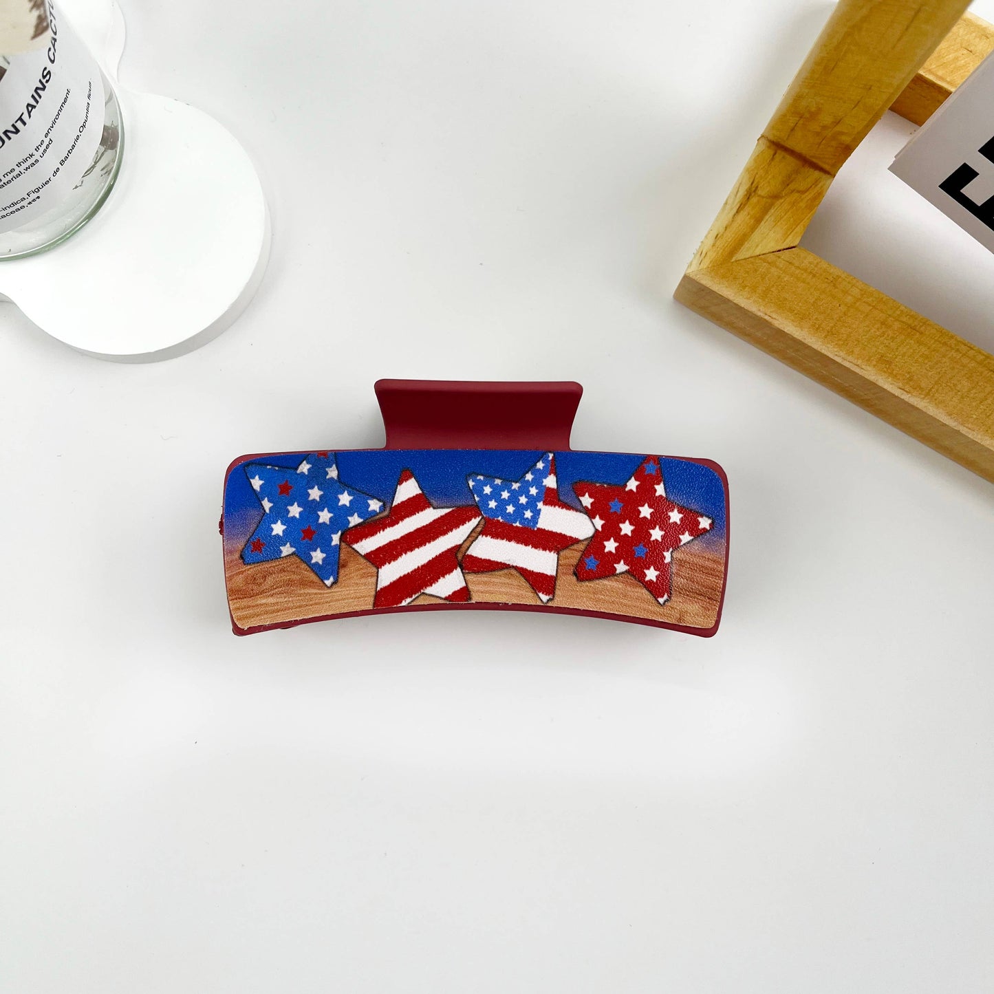 4“ Independence Day Hair Clip