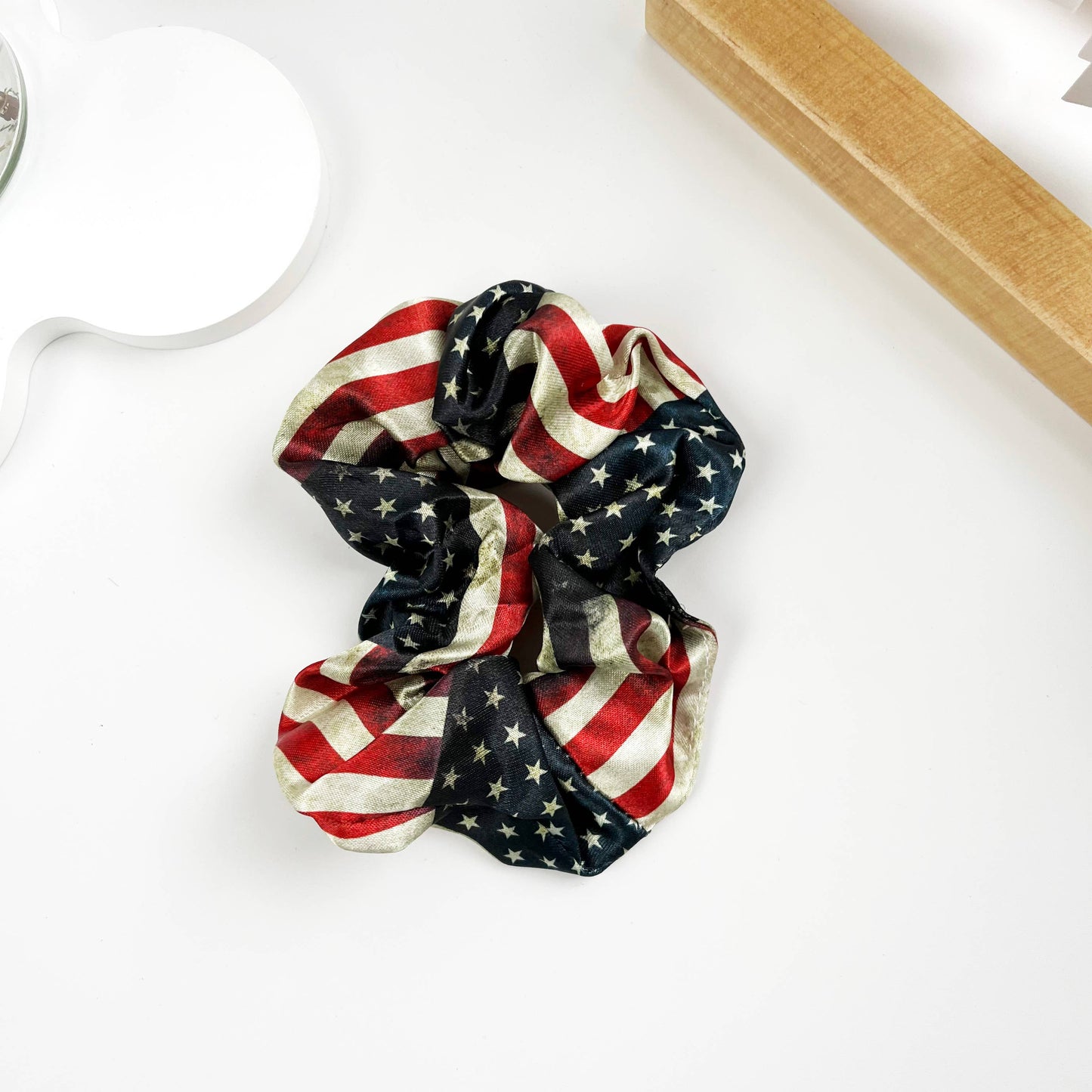 Independence Day American Flag Distressed Headband