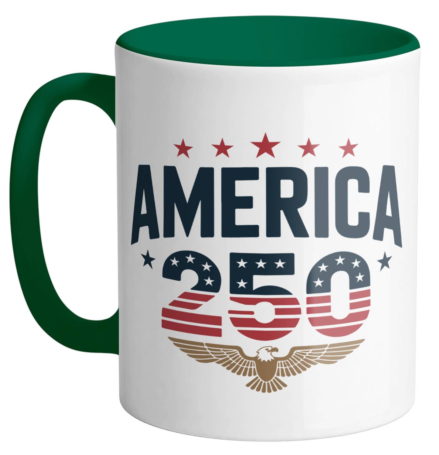 Stars and Stripes America 250 Ceramic Mug