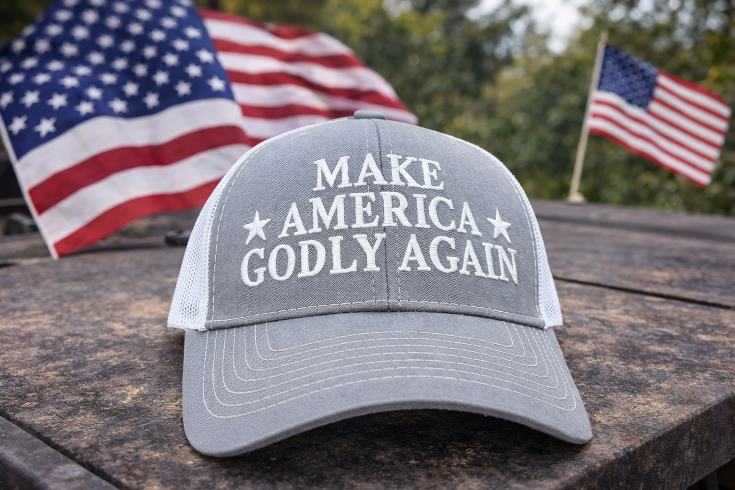 Make America Godly Again Hat – Christian Patriotic Faith Cap