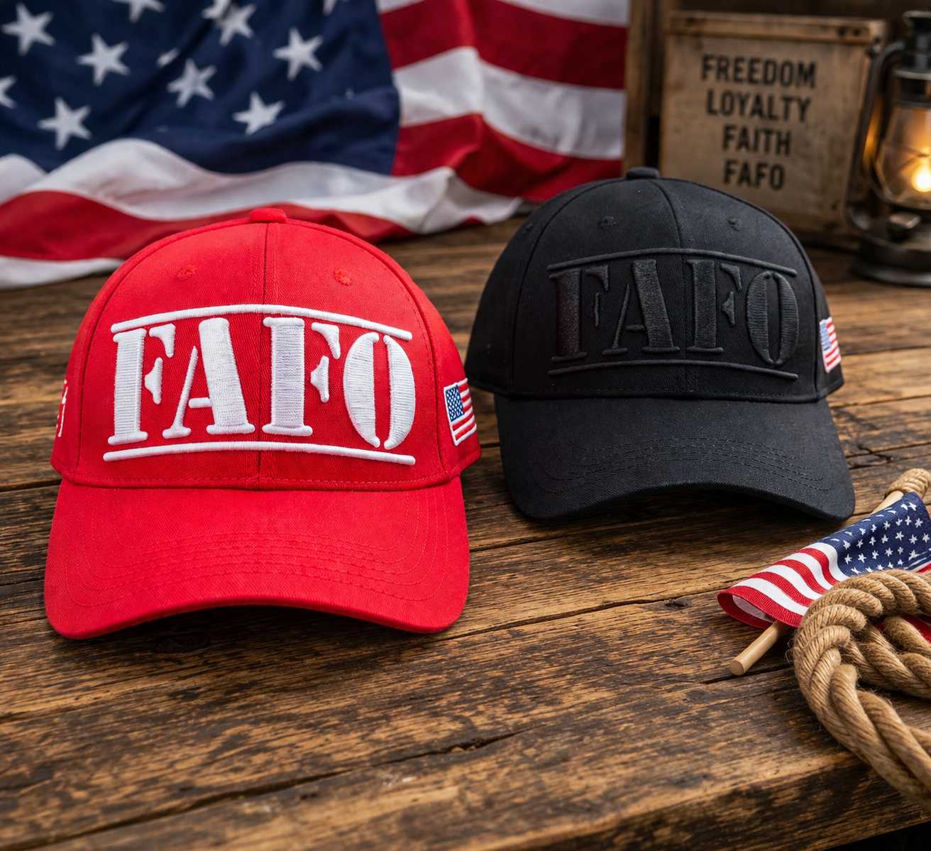 FAFO Hat – Bold Patriotic Statement Cap