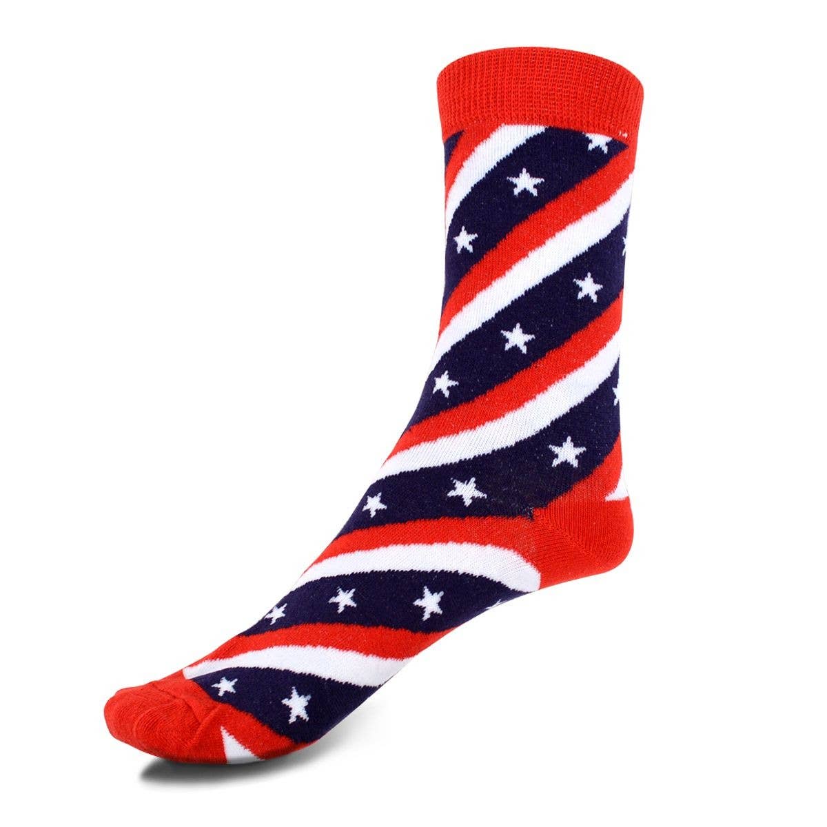 Women's American Flag Novelty Socks