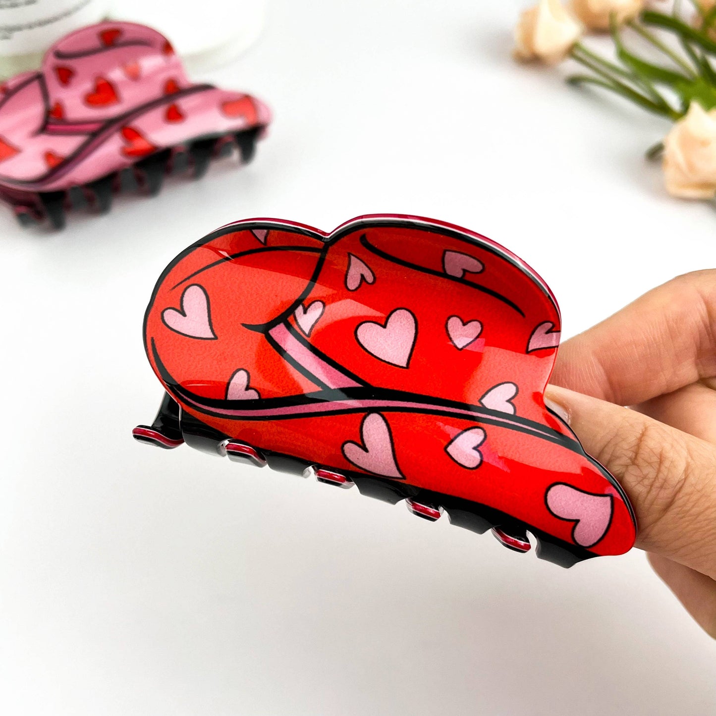 Western Cowboy Hat Hair Claw