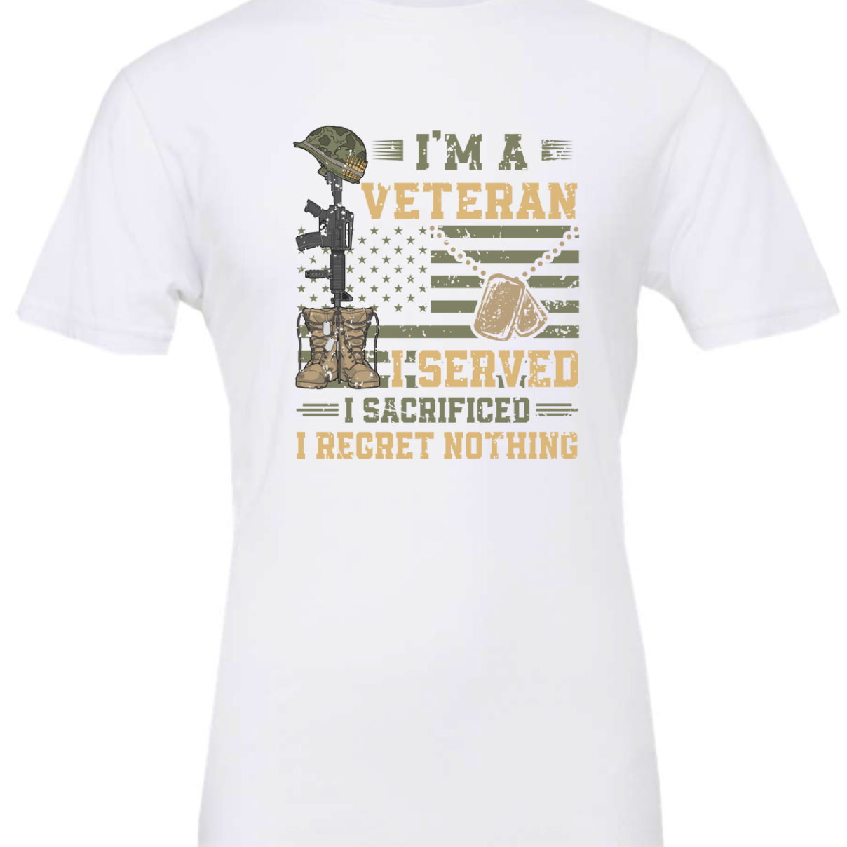 I Am A Veteran Unisex Tee