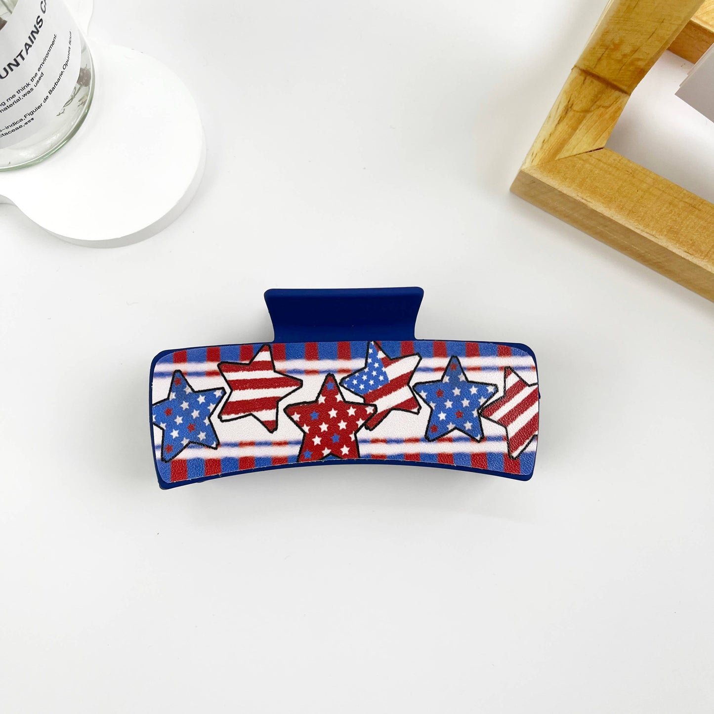 4“ Independence Day Hair Clip