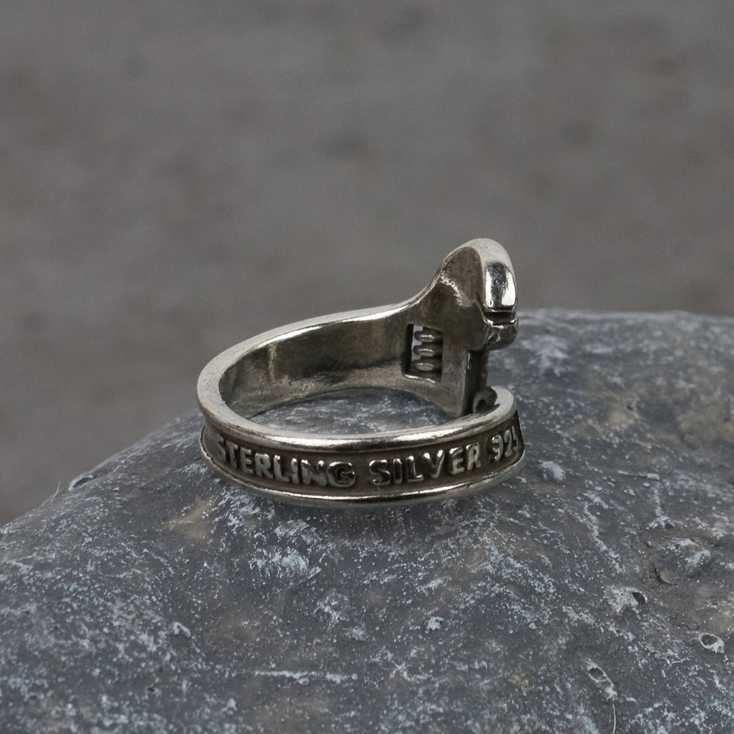 Vintage Wrench Tool Ring