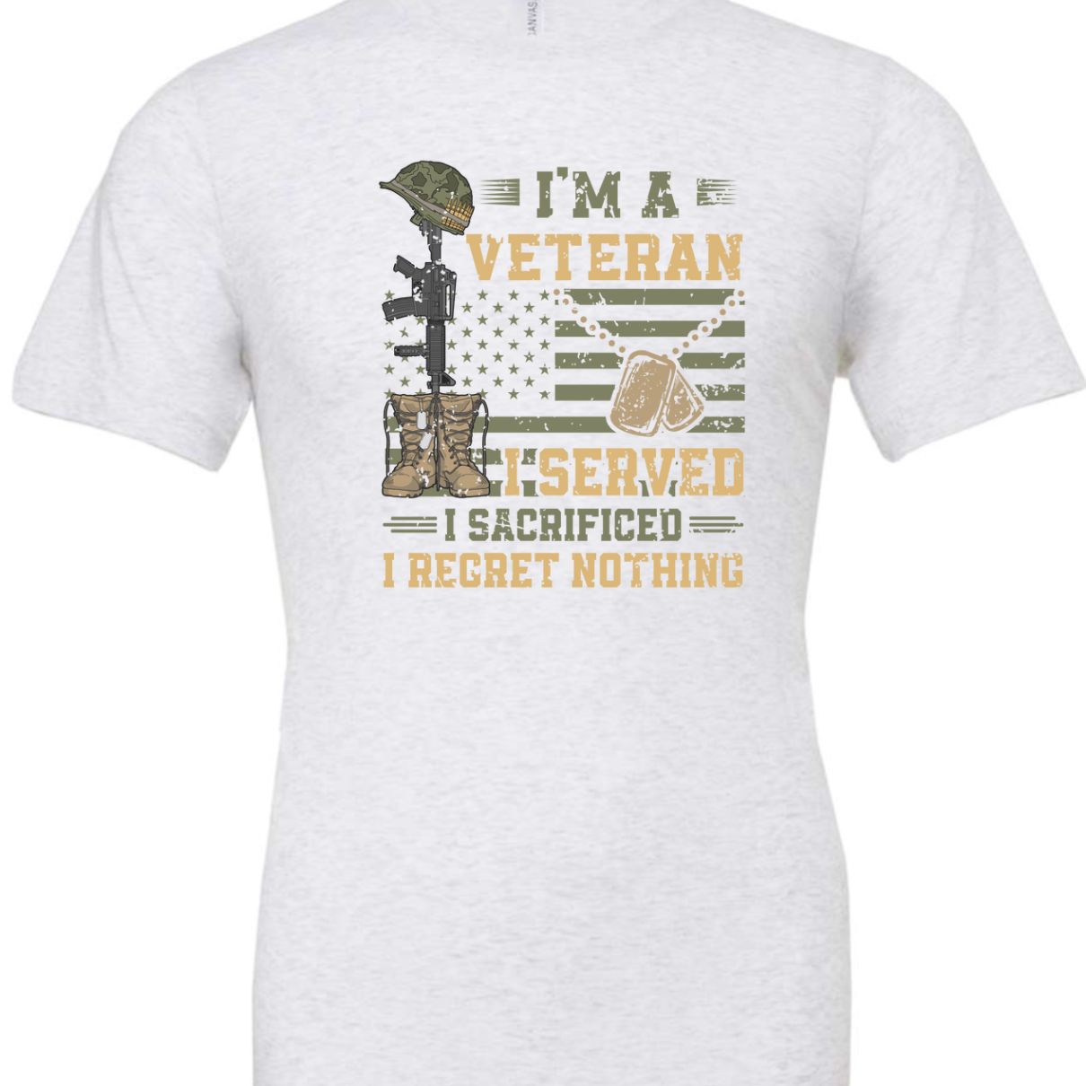 I Am A Veteran Unisex Tee