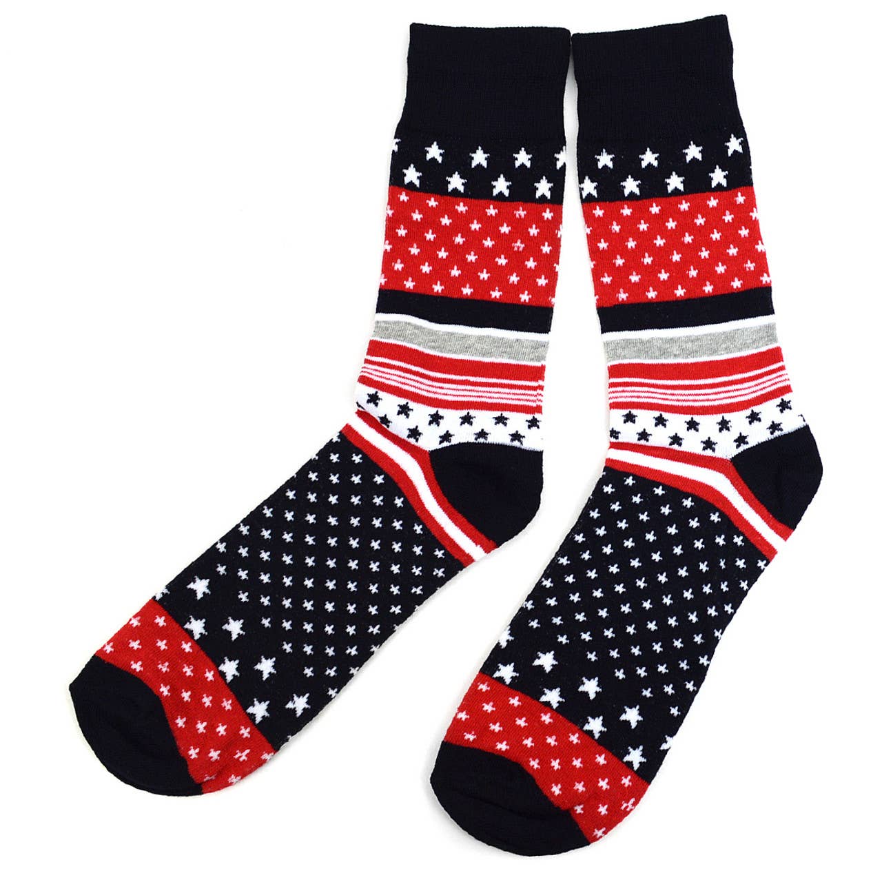 Men's USA Patriotic Novelty Socks