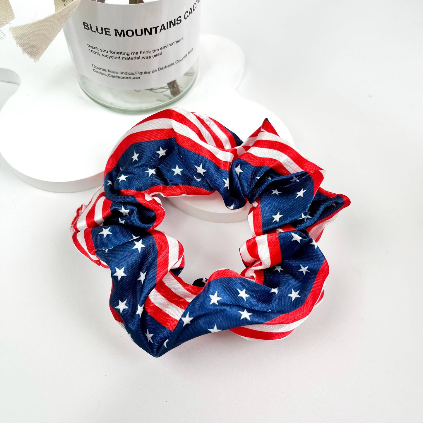 Independence Day American Flag Hair Tie