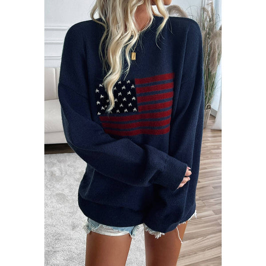 American Flag Sweatshirt