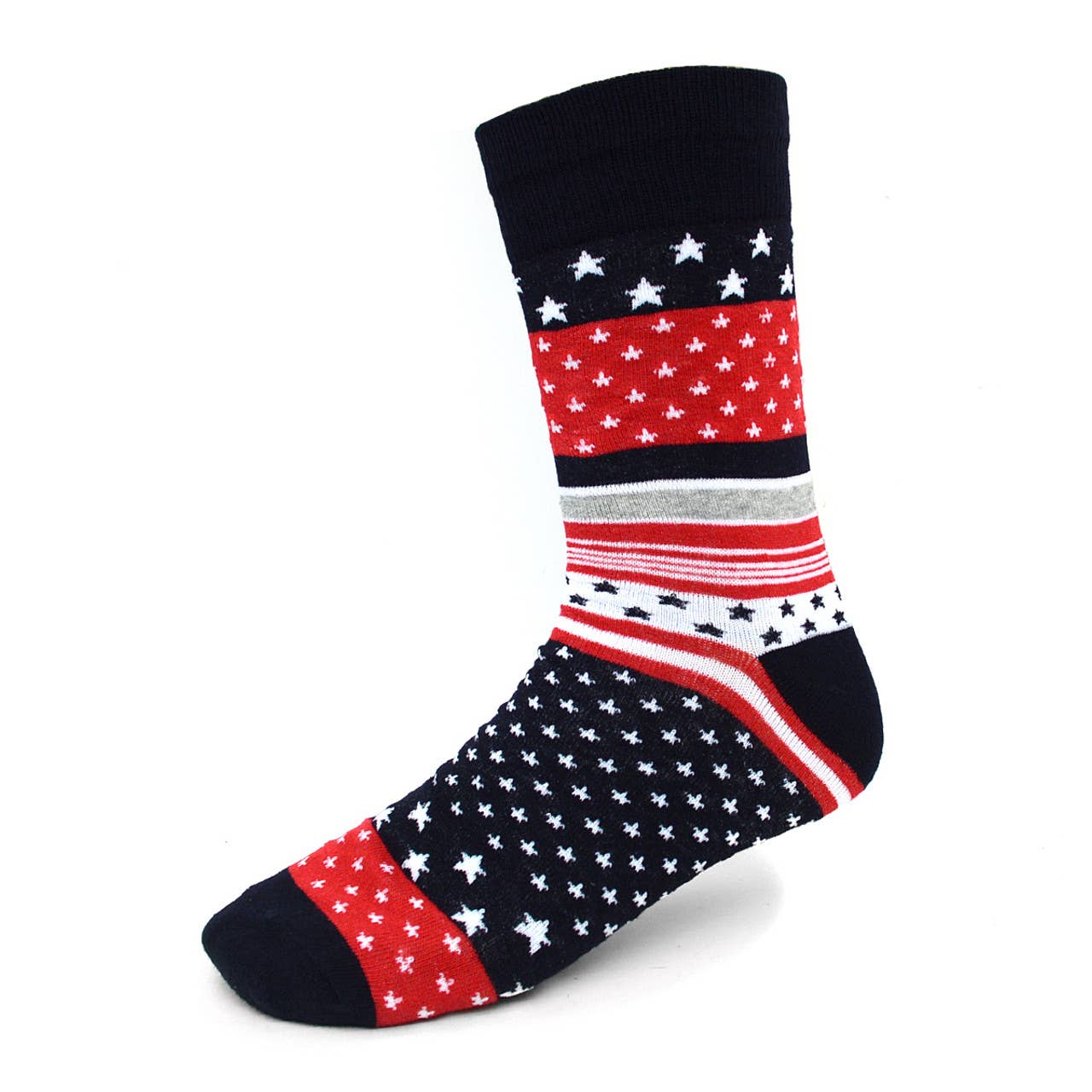 Men's USA Patriotic Novelty Socks