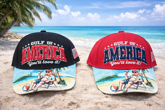 Gulf of America Hat – Patriotic Funny Beach Cap “You’ll Love It!”