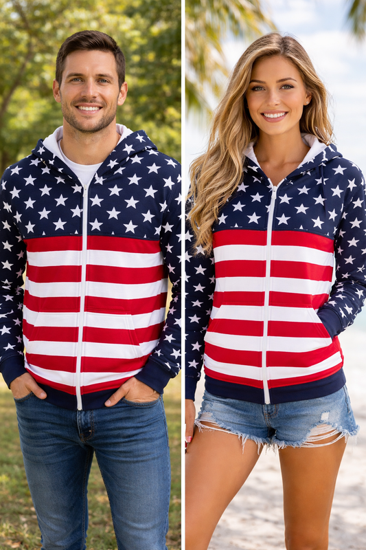 American Flag Hoodie