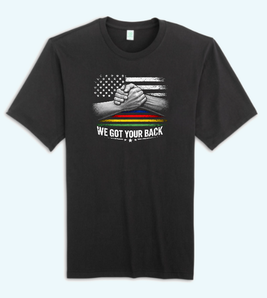 We Got Your Back T-Shirt Black