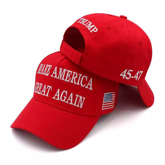 Red Maga Rally Hats