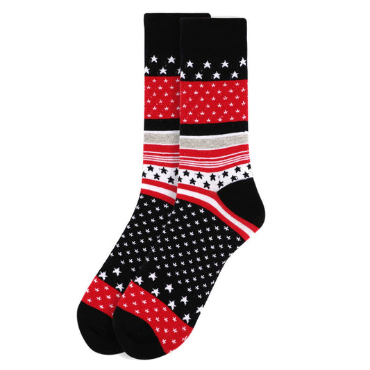 Men's USA Patriotic Novelty Socks