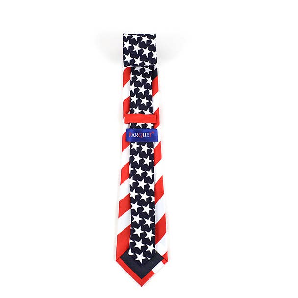 American Flag Novelty Tie