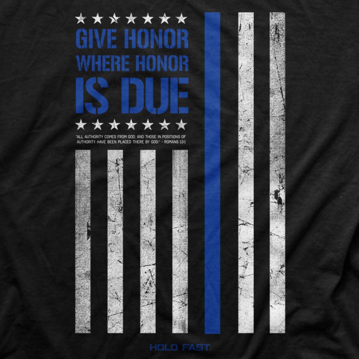T-Shirt Police Flag