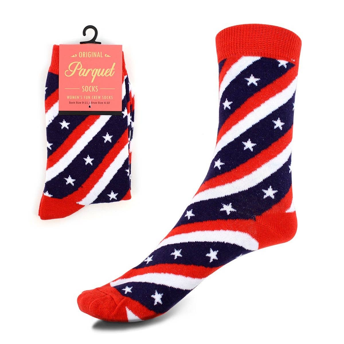 Women's American Flag Novelty Socks
