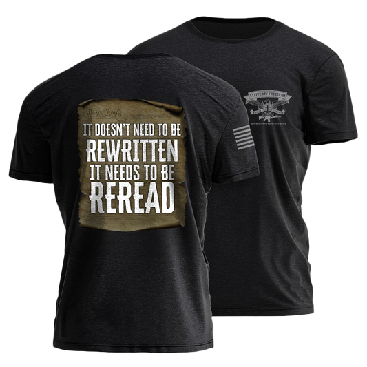 Re-Read The Constitution Tee
