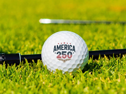 Stars and Stripes America 250 Golf Ball - 3 Ball Set